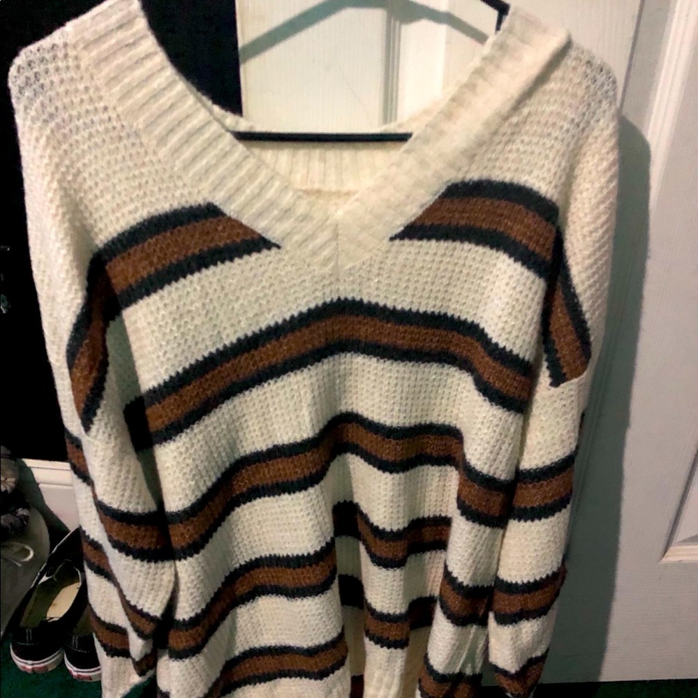 Brand new American eagle V-neck sweater